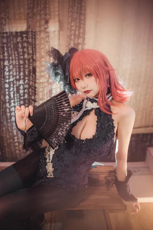 碧蓝航线 黑太子旗袍 - 是一只熊仔吗